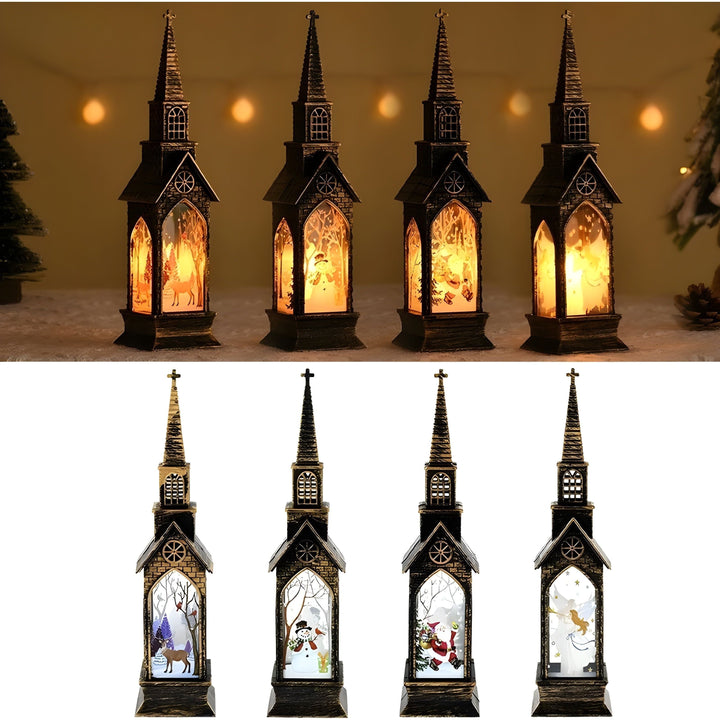 HolidayGlow Light - Modern Christmas Ornament LED Light | Bowlift