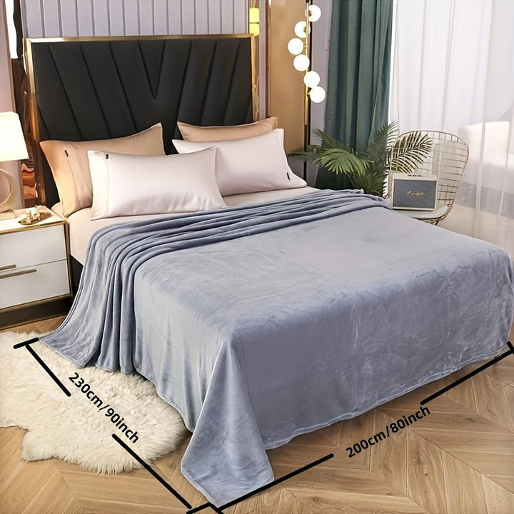 UltraSoft Fleece Blanket – Luxury Reversible for Every Season Bowlift