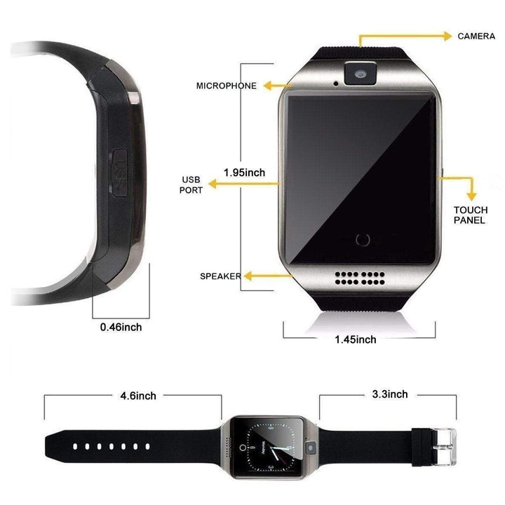 BowLift | Bluetooth Smart Watch Pedometer Sleep Monitor