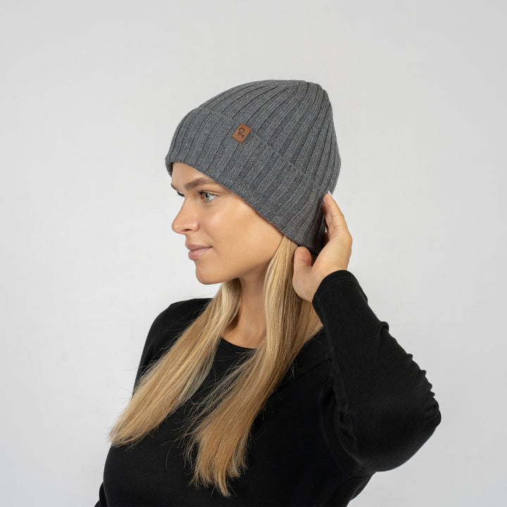 CozyMerino Beanie - Luxury Merino Wool Hat for Women Bowlift