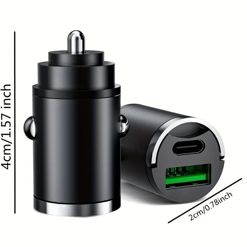 BowLift | Metal Pull-Ring Invisible Fast Car Charger