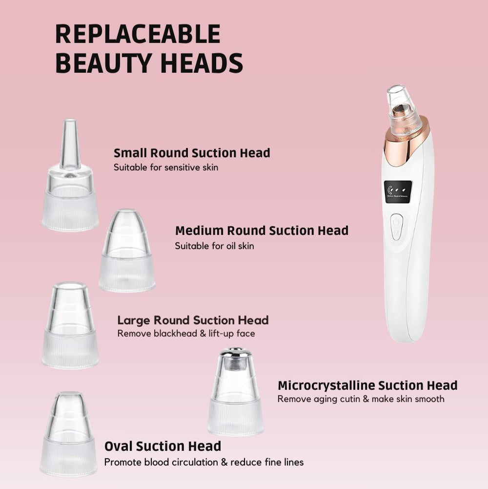 BowLift | Nano Electrical Vacuum Blackhead Remover — Unleash your radiant clear skin without pain or stress