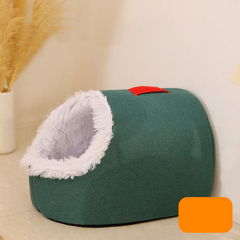 BowLift | CozyNest Animal Den Bed | Warm and comfortable hiding place for your furry friend
