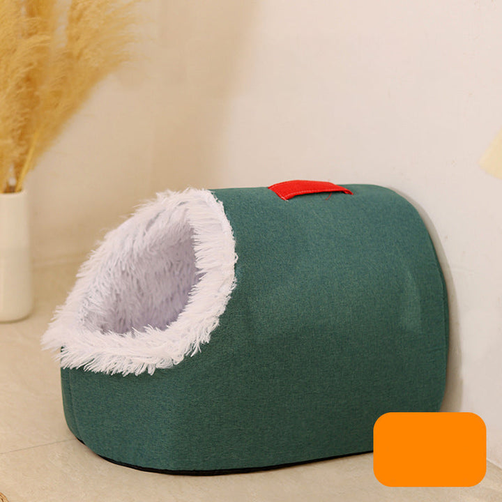 BowLift | CozyNest Animal Den Bed | Warm and comfortable hiding place for your furry friend