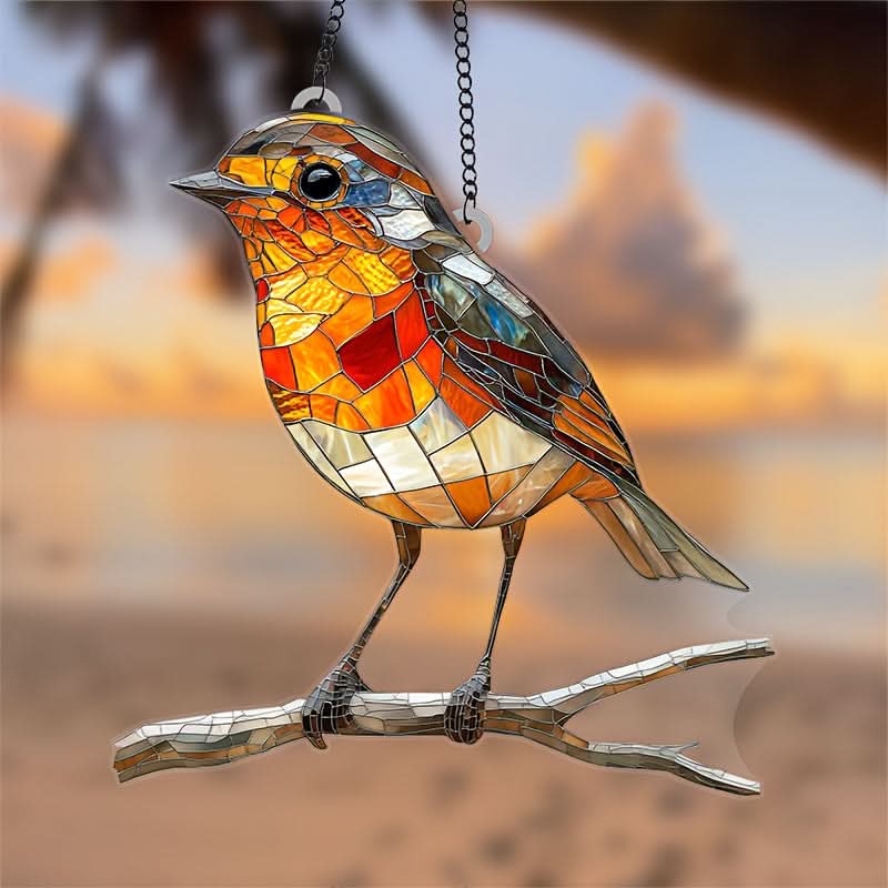 BowLift | Acrylic Bird Sun Catcher Hanging Window Decor