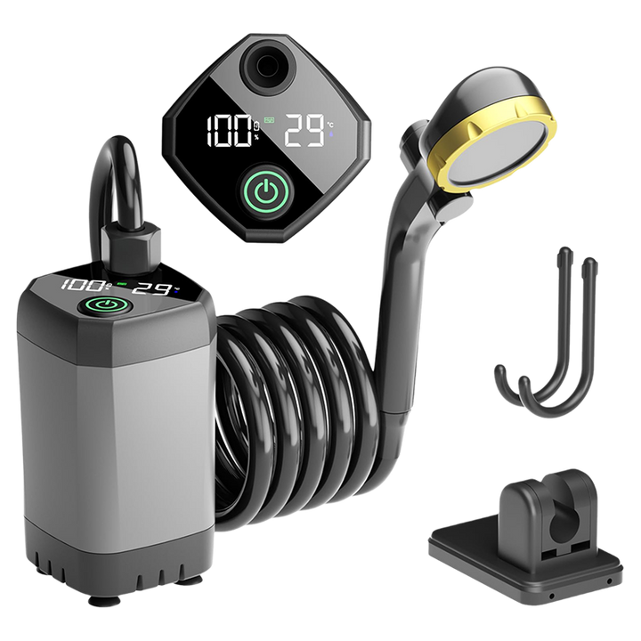 BowLift | Portable Rechargeable Outdoor Camping Shower Pump