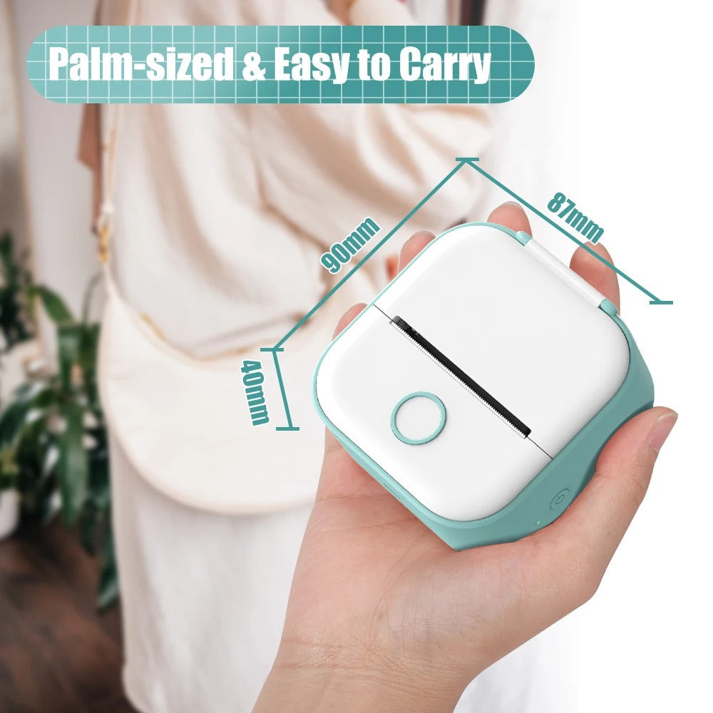 PocketPrint Mini – Portable Thermal Photo Printer without Ink | Bowlift