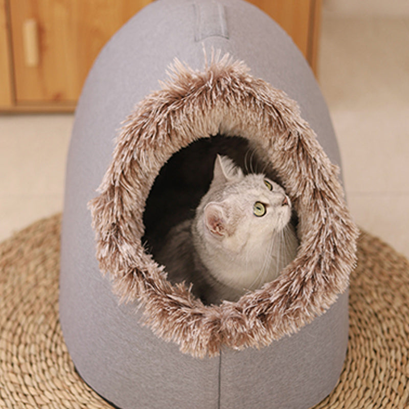BowLift | CozyNest Animal Den Bed | Warm and comfortable hiding place for your furry friend
