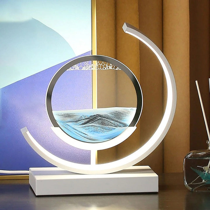 BowLift | 3D Sand Shell Table Lamp - Abyss