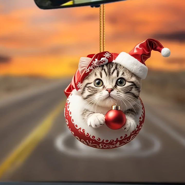 BowLift | Vintage Cats Advent Calendar – 24-piece Christmas Calendar with Acrylic Hang Tags
