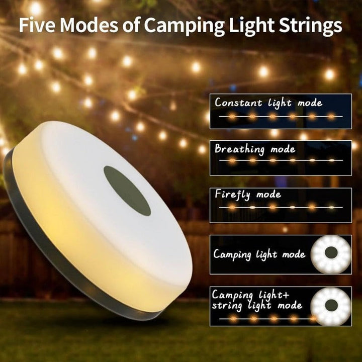 BowLift | Compact LED Camping Light with USB Rechargeable and Magnetic Base