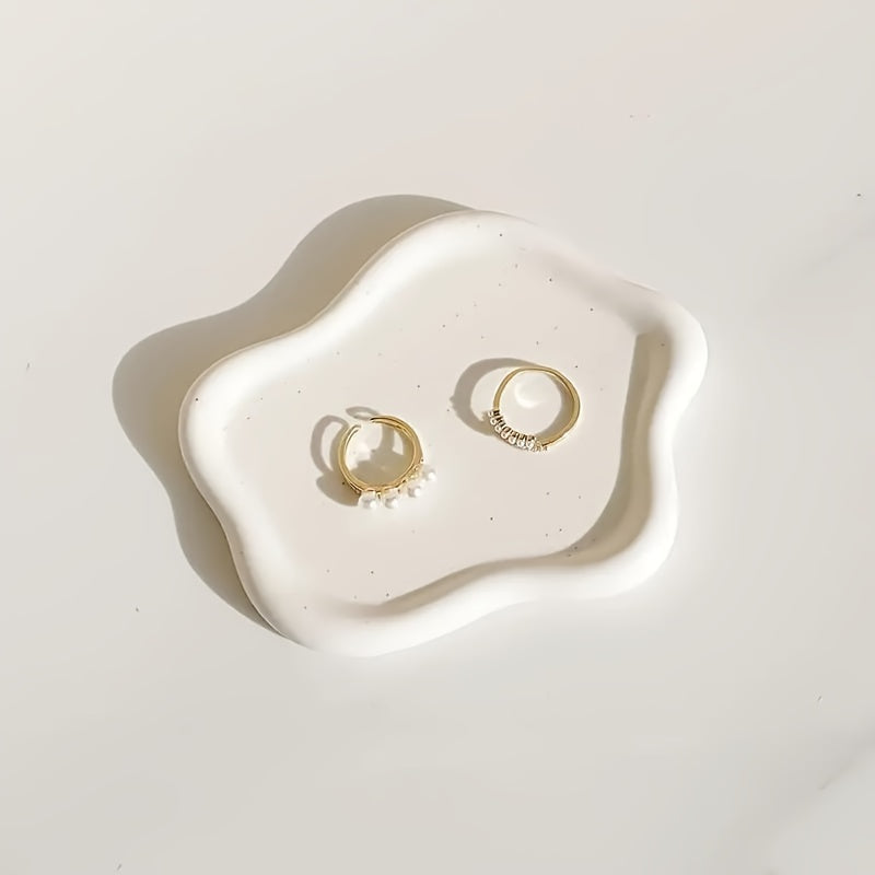 CloudTray - Playful Ceramic Jewelry Tray for Stylish Organization Bowlift