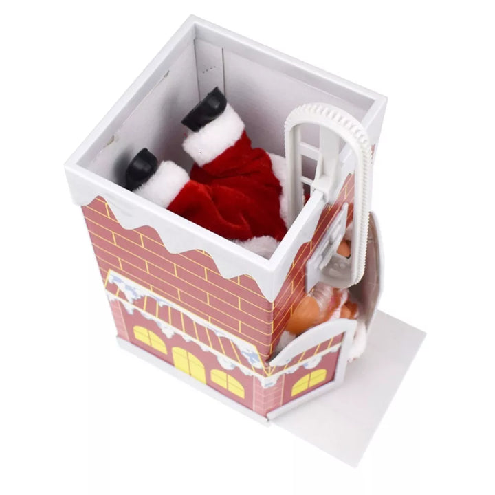 BowLift | Electric Climbing chimney Santa Claus