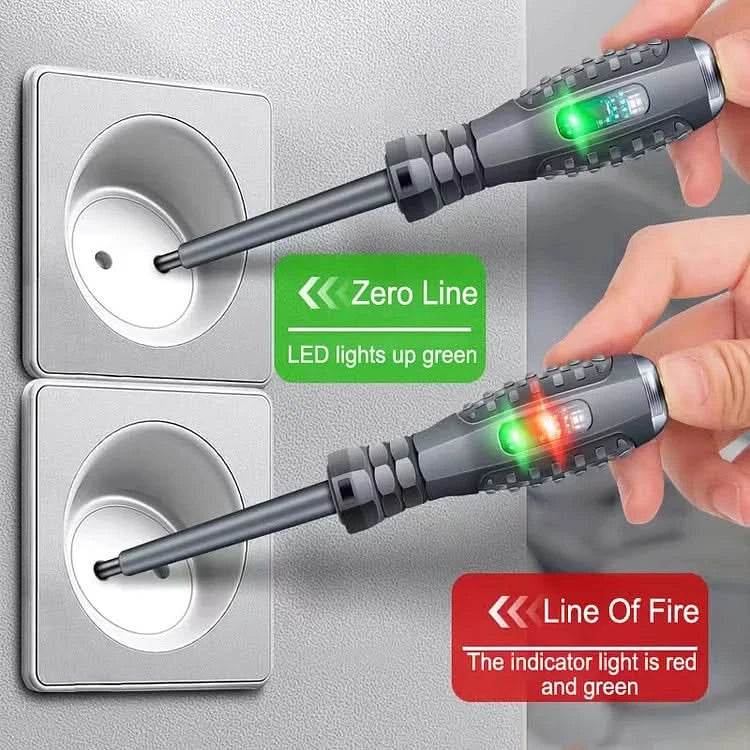 2-in-1  High Torque Strong Magnetic Screwdriver Electricity Detector Bowlift