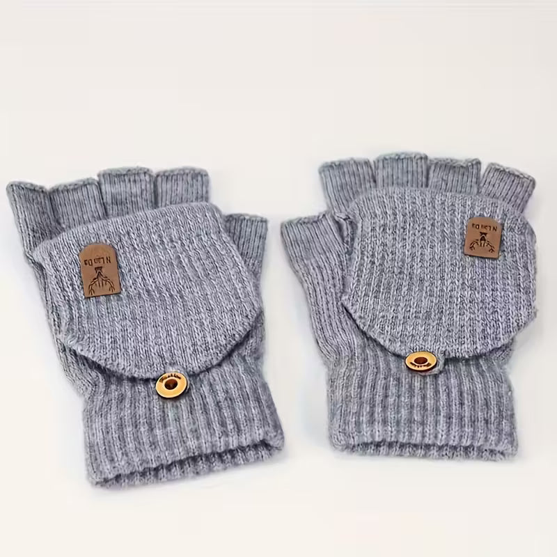 BowLift | Men's WinterPro Fingerless Gloves – Thick, Warm and Comfortable
