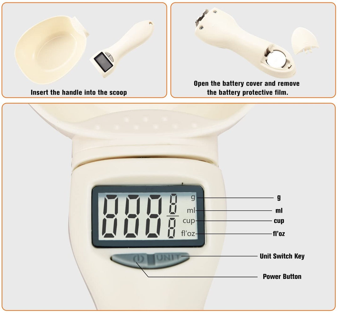 Digital Spoon Scale - Accurate Weighing | Bowlift