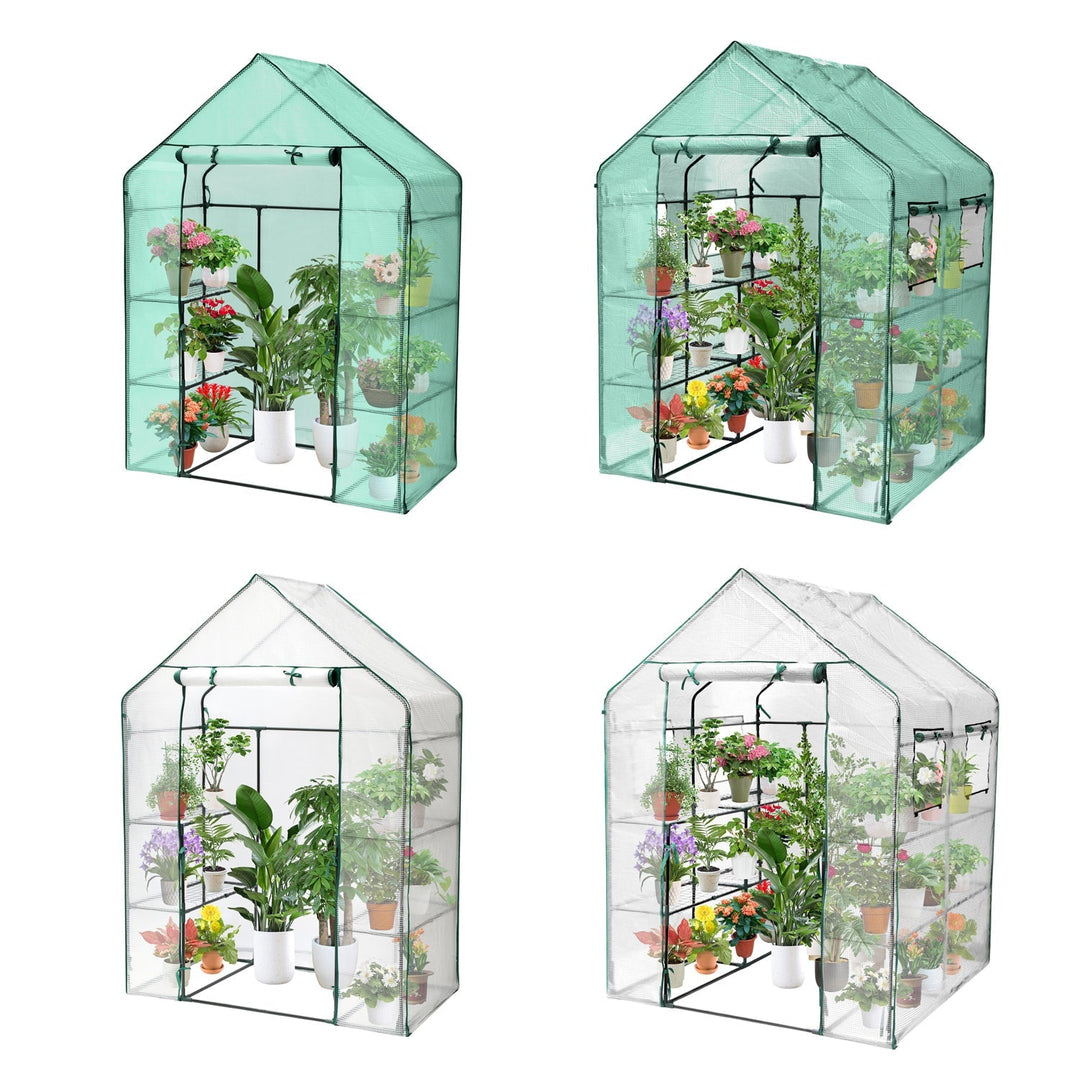 Greenhouse Film Greenhouse with Shelves | Bowlift