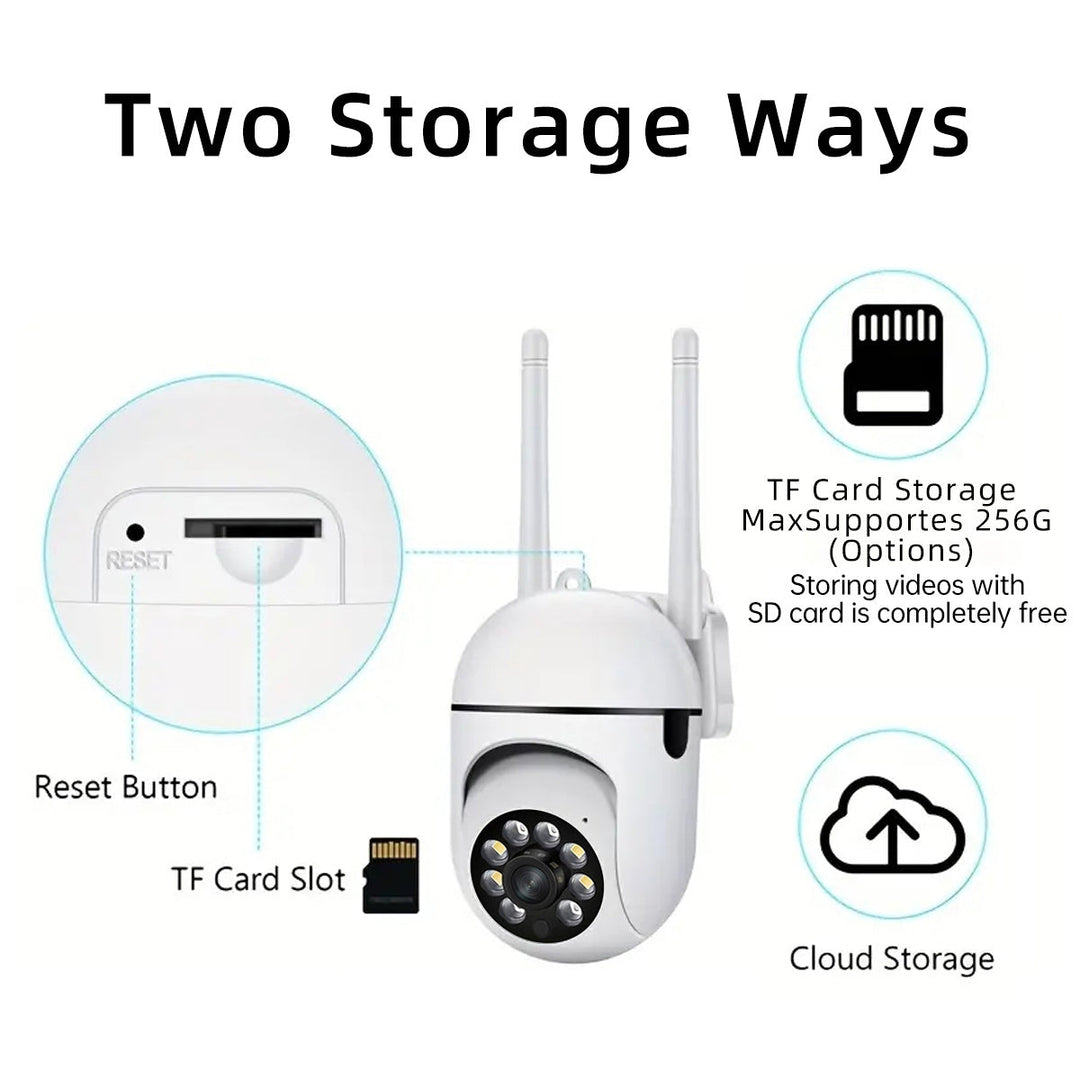 WLAN Surveillance Camera 2.4 GHz PTZ | Bowlift