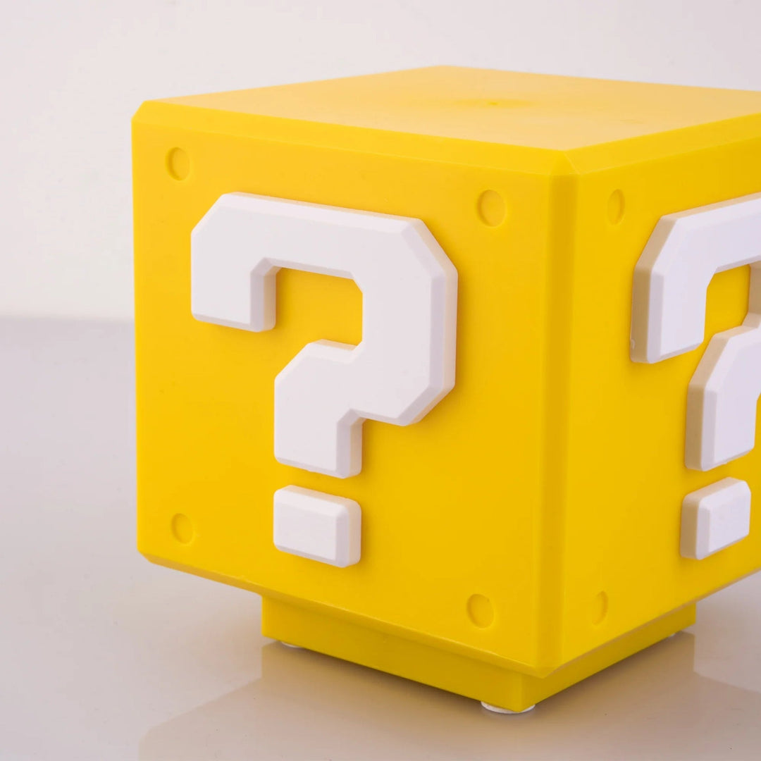 Power-Up Block Night Light - Super Mario-inspired Game Decoration Bowlift