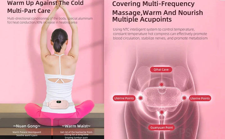 BowLift | Heat&Massage Therapy Pad - (Period Cramps & Any Pains)