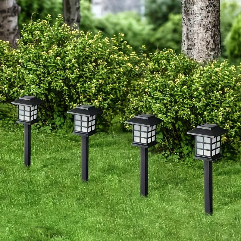 BowLift | Solar Garden Lights in Lantern Style – Waterproof LED Path Lighting for Outdoor Areas