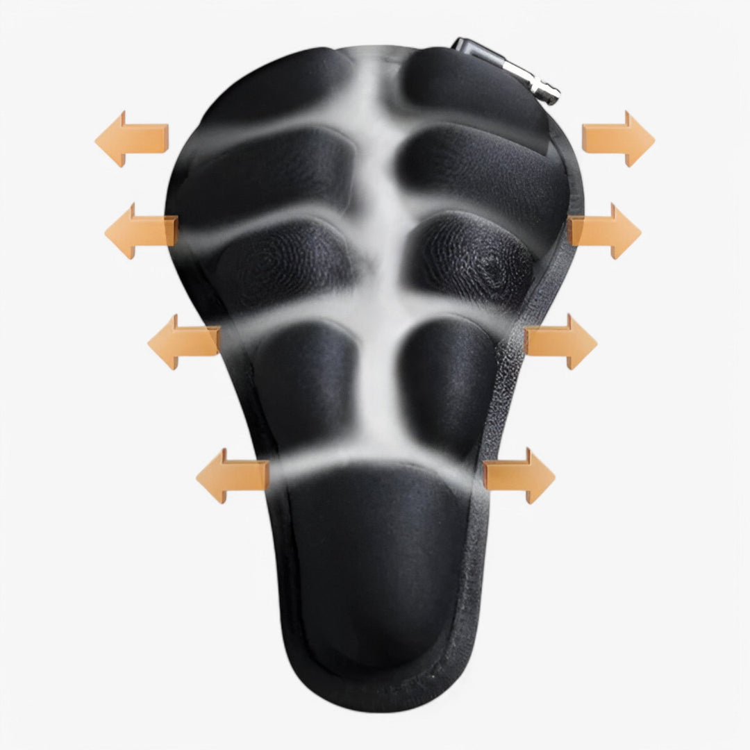 BowLift | AirSeat | Shock-Absorbing, Sweat-Free & Ultra-Comfortable Bike Seat Cushion