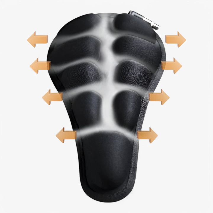 BowLift | AirSeat | Shock-Absorbing, Sweat-Free & Ultra-Comfortable Bike Seat Cushion