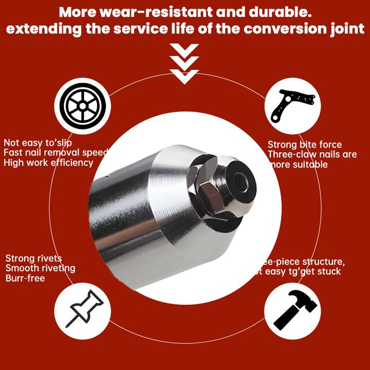 ProGrip — Turn your cordless screwdriver into a precise power machine for effortless riveting without exhaustion | Bowlift
