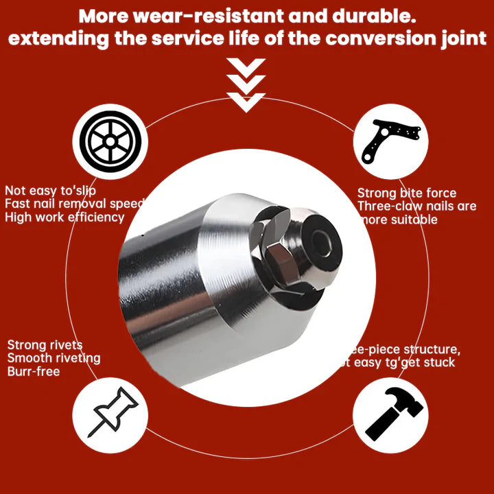 Nail Plier Adapter for Battery Drill – SpeedRivet | Bowlift