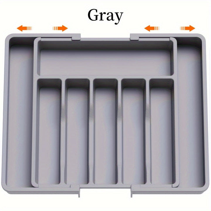 Extendable cutlery tray 33–57 cm | Bowlift