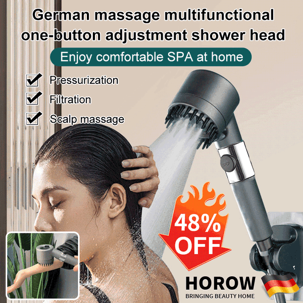 BowLift | Shower head – PowerSpray – increased pressure – Spa experience