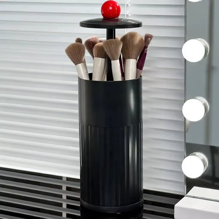 BowLift | Automatic Pop-Up Cylindrical Makeup Brush Organizer