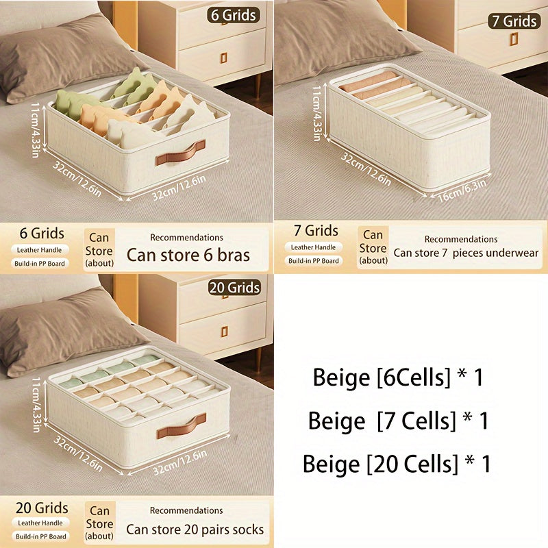 Efficient - Stackable Organizer for Underwear and Socks Bowlift