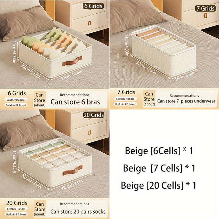 Efficient - Stackable Organizer for Underwear and Socks Bowlift