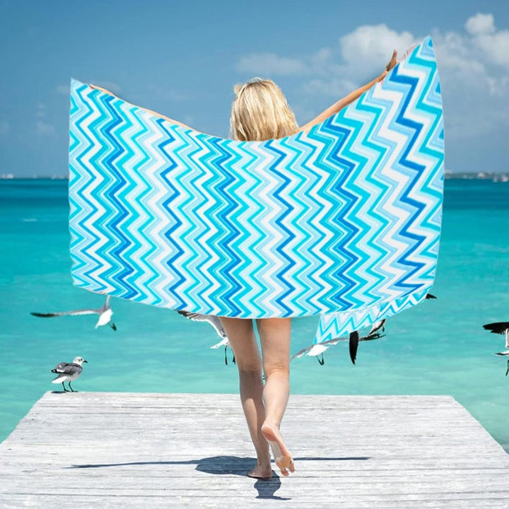 BowLift | Sun Lounger Towel with Pockets Storage in a Bag