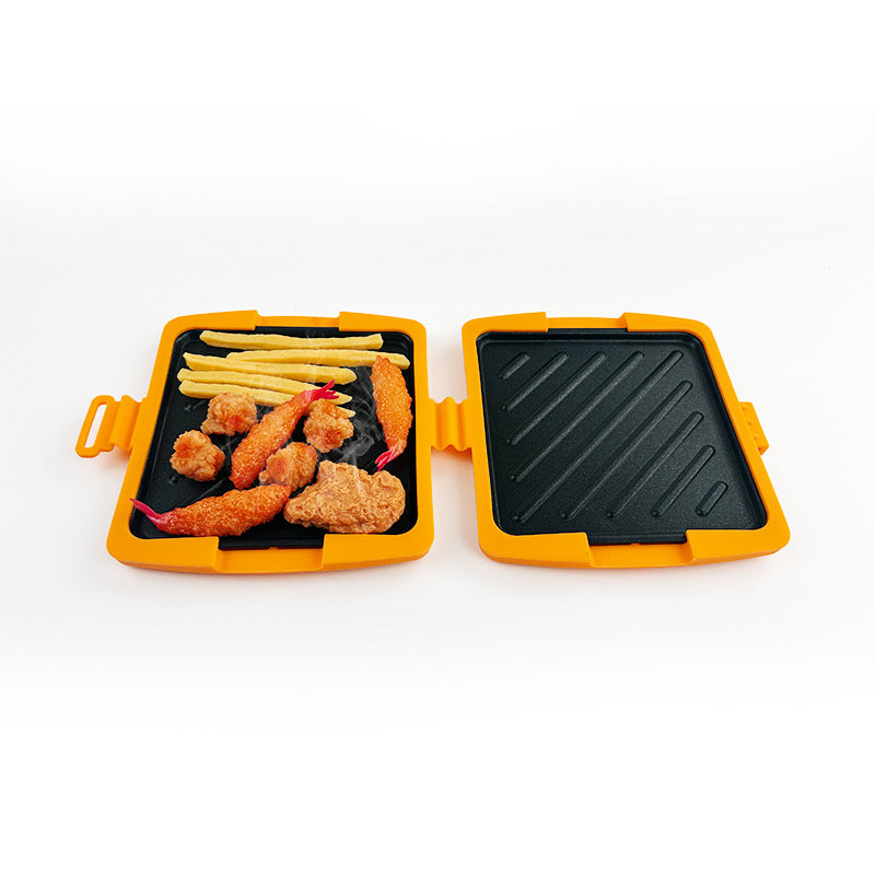 CrunchMate™ Sandwich Maker for Microwave & Oven | Bowlift