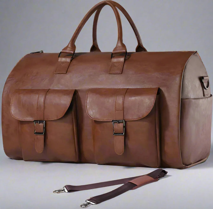 BowLift | Travel Duffel Bag Leather Carry On Luggage