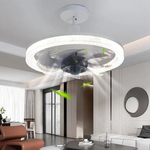3in1 Remote Control Noise-Free Noise Elegant Fan Lamp | Bowlift