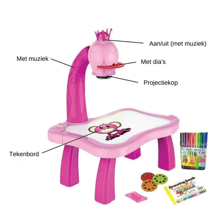 ArtMaster Projector Board – Creative Drawing Board for Children Bowlift