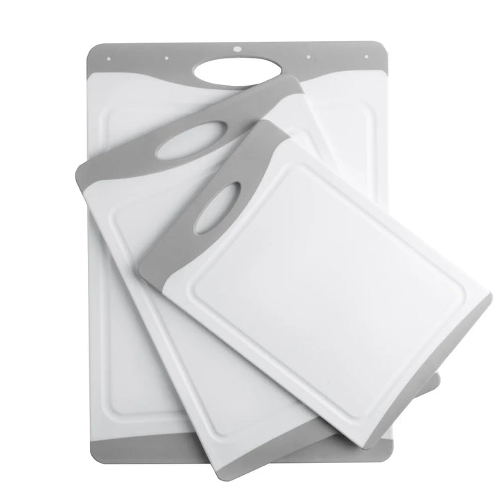 3pcs Non-Slip Cutting Boards Kitchen Chopping Board with Safe Handle | Bowlift