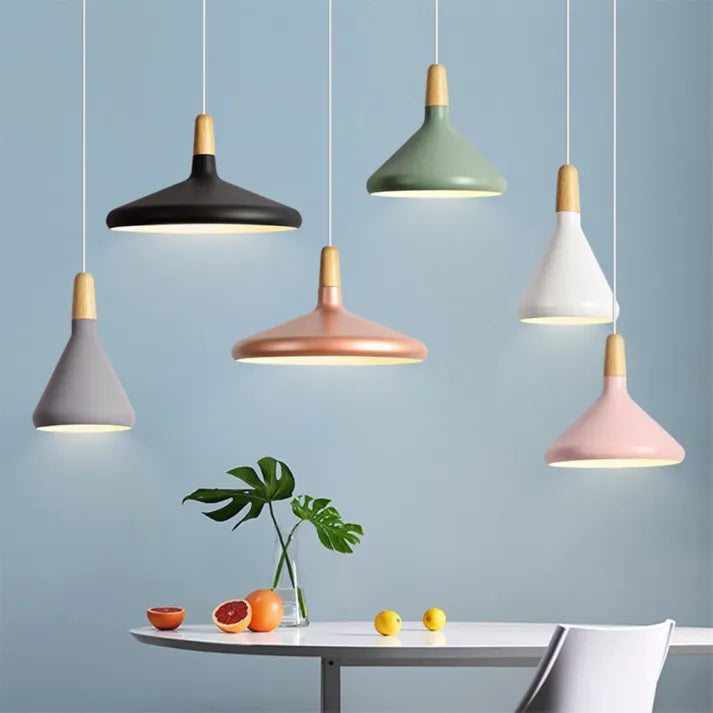 BowLift | Macaron Pendant Light made of Metal Elegant Hanging Light