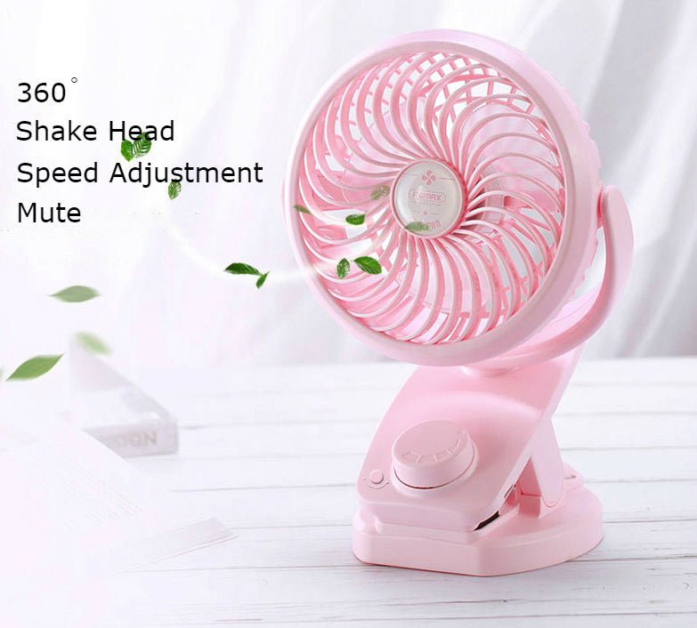 Portable USB Clip-on & Desk Fan With Wind Speed Adjustment | Bowlift