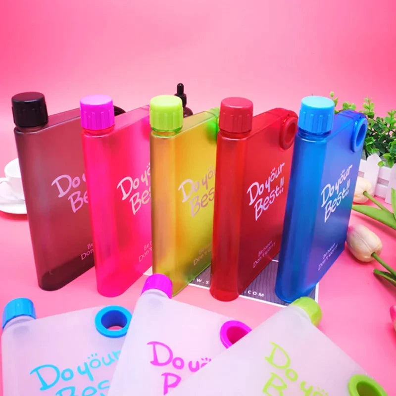 Notebook Shaped Creative Water Bottle 370 Ml Bowlift