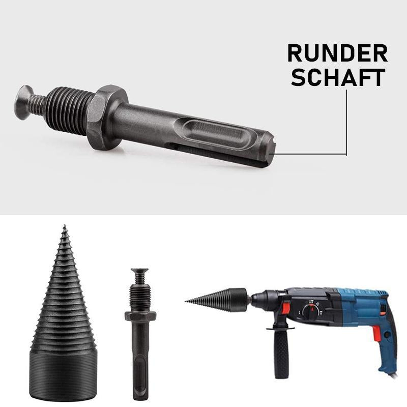 BowLift | Firewood drill with round shaft