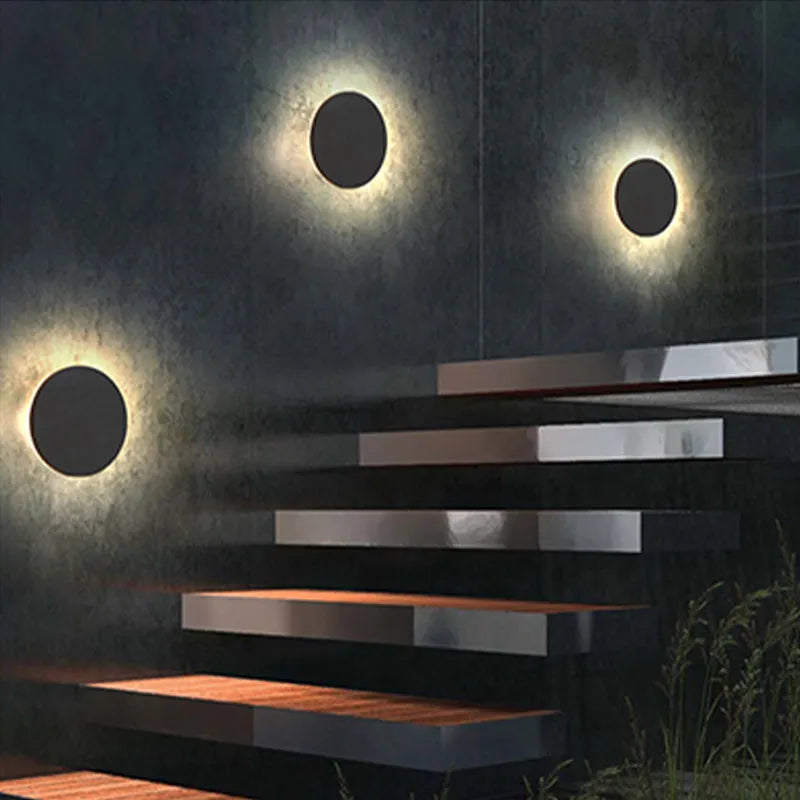 BowLift | Modern Minimalistic Outdoor Wall Lamp LED Metal