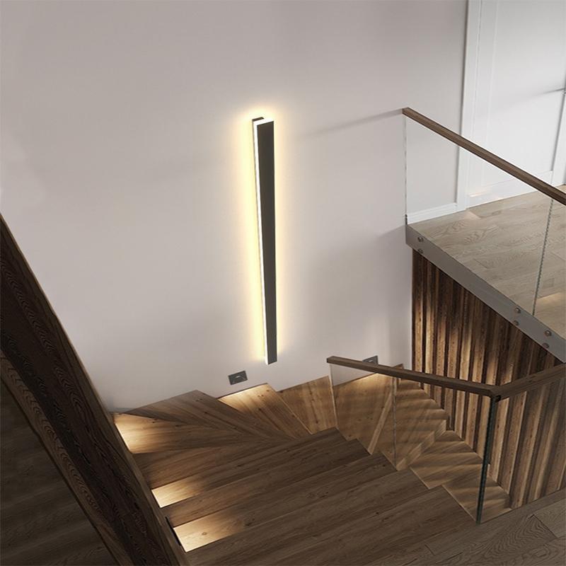 BowLift | Modern Black LED Wall Lighting for Garden and Terrace