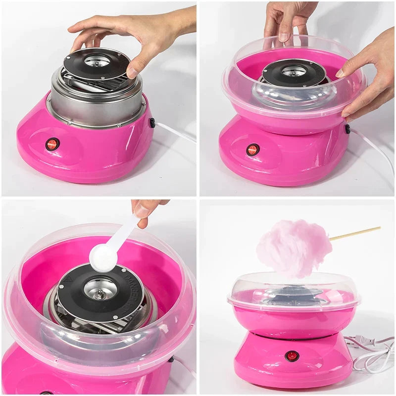 Electric Cotton Candy Making Machine Bowlift