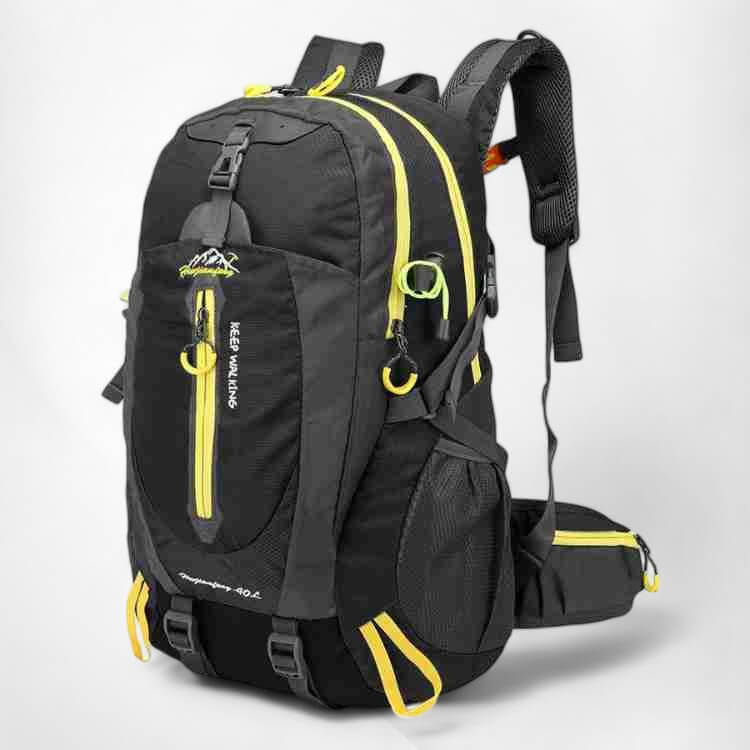 BowLift | 40L Waterproof Hiking Backpack with Multiple Compartments for Outdoor Adventures and Travel