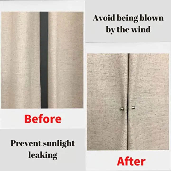 BowLift | 4 Pieces | Magnetic Curtain Clip - Elegant Pleats without Sewing