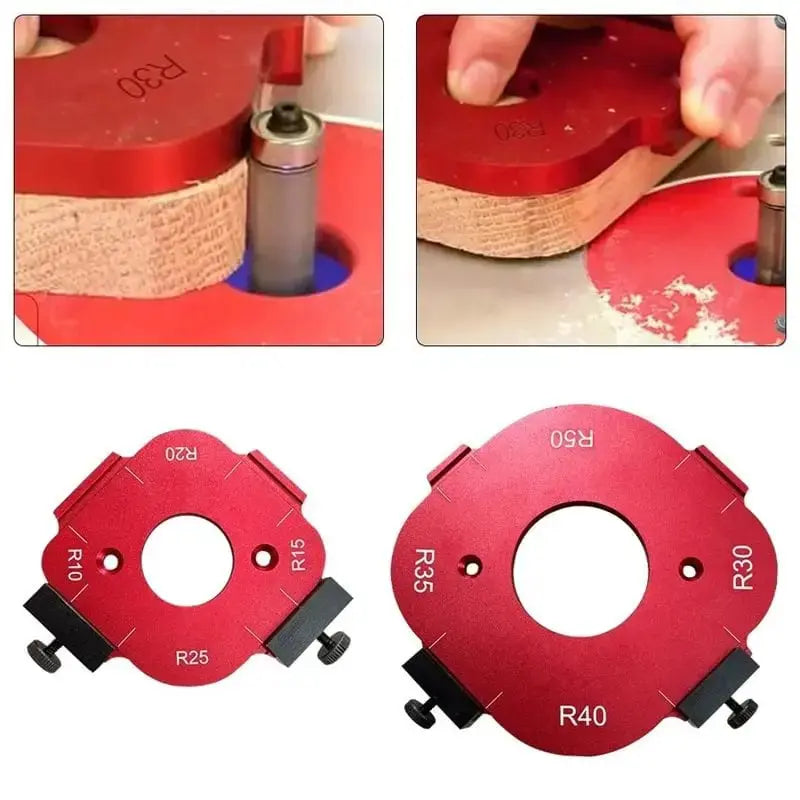 BowLift | 4-in-1 Aluminum Rounding Template – precise corner rounding